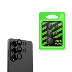 Galaxy S26 Ultra uyumlu Kamera Lens Koruyucu Temperli Cam Tam Koruma