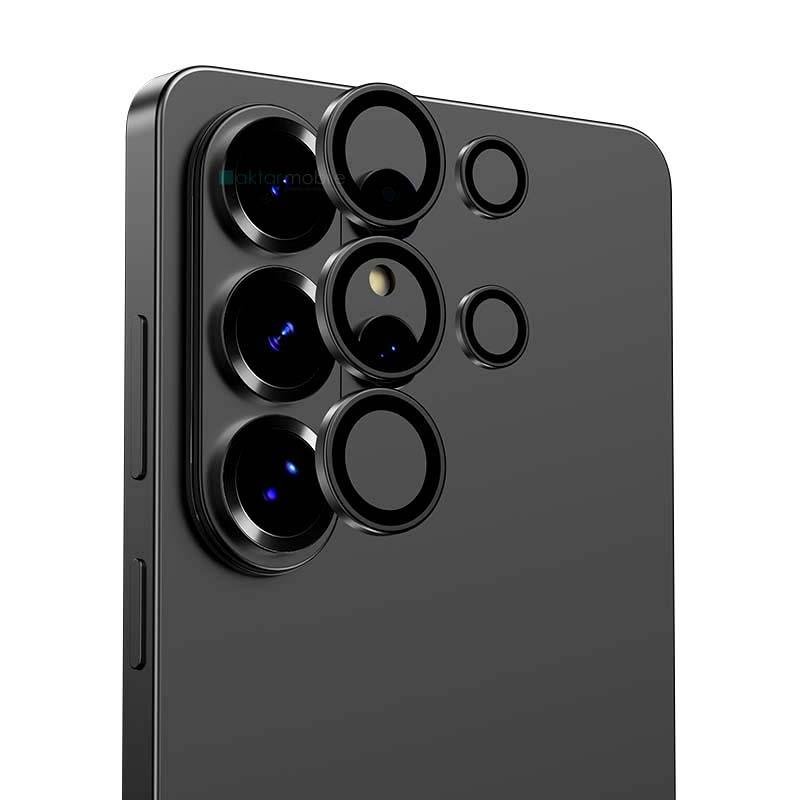Galaxy S26 Ultra uyumlu Kamera Lens Koruyucu Temperli Cam Tam Koruma