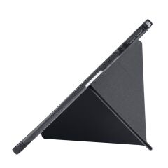 Huawei MatePad SE 11 uyumlu Kılıf Kalem Bölmeli Tri Folding Standlı Arkası Silikon Uyku Modlu