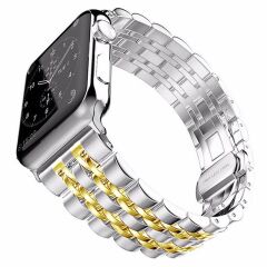 Apple Watch 10 46 mm uyumlu Metal Kordon Premium Paslanmaz Çelik Kayış