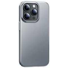 Apple iPhone 15 Pro Max Kılıf Benks Ultra İnce PC Kapak Gri