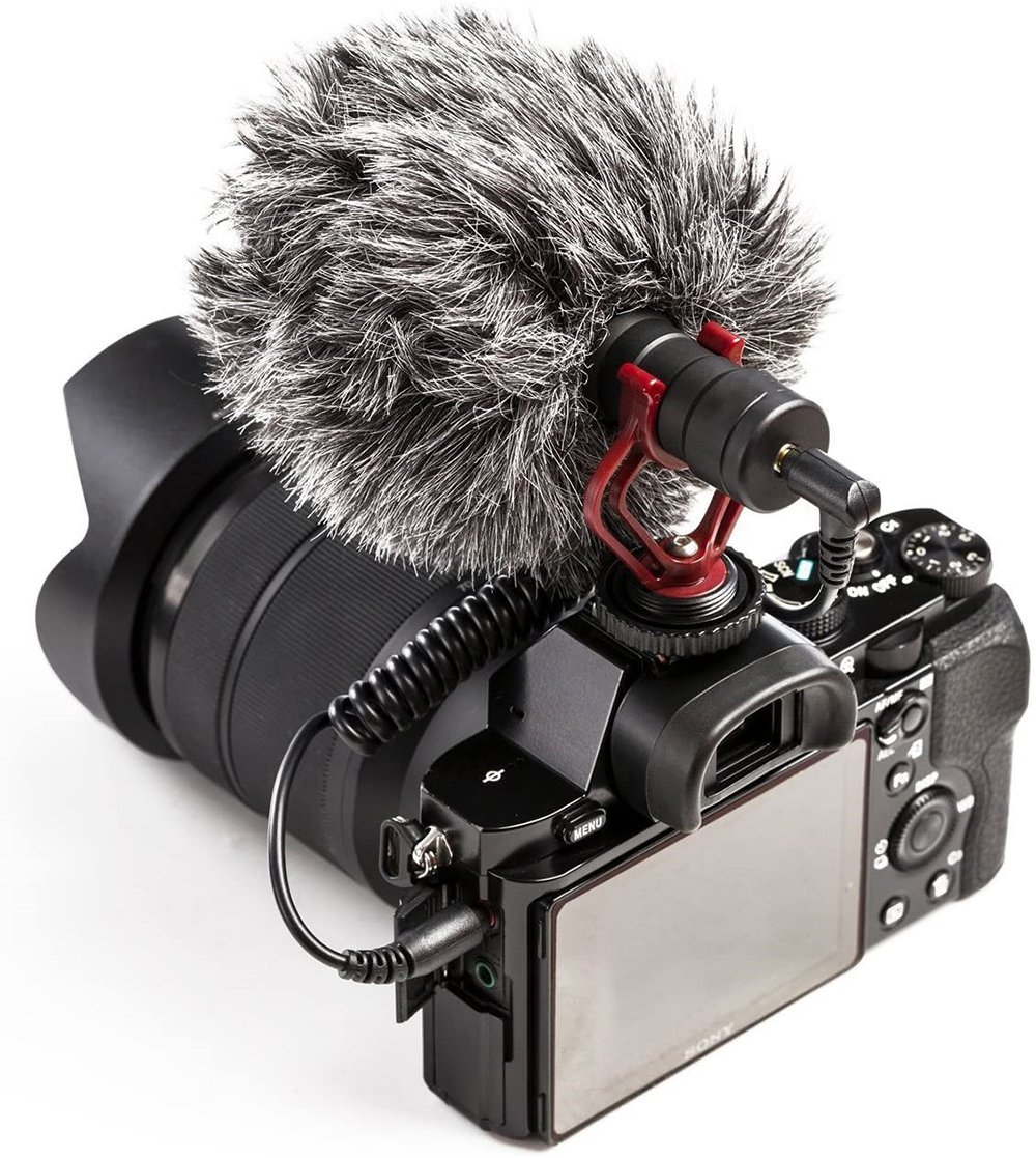 Profesyonel DSLR Kamera Mikrofonu Broadcast Canlı Yayın Mikrofonu