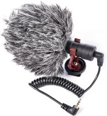 Profesyonel DSLR Kamera Mikrofonu Broadcast Canlı Yayın Mikrofonu
