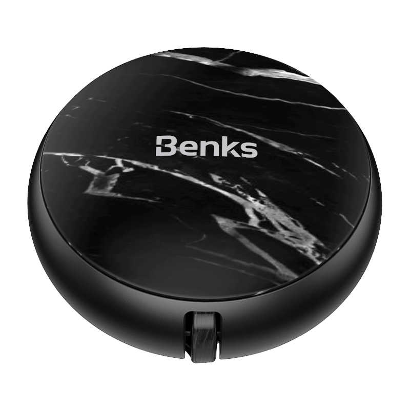 Benks D28 Retractable Lightning Kablo Siyah
