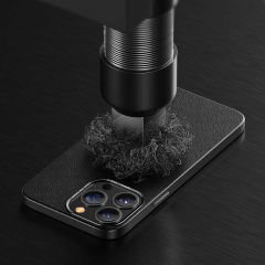 Apple iPhone 13 Pro Kılıf Benks Magnetic Hakiki Deri Kılıf