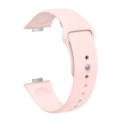 Huawei Watch Fit 3 Uyumlu Silikon Kordon Premium Spor Kayış Jel Silikon Spor Kordon Tam Uyumlu Pim Pudra