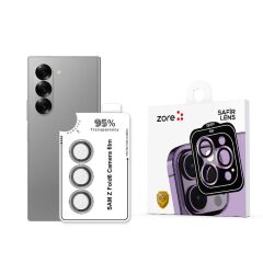 Samsung Galaxy Z Fold 6 Uyumlu Safir Kamera Lens Koruyucu Anti-Reflective Temperli Cam Tam Koruma