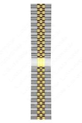 Apple Watch 10 46 mm uyumlu Metal Kordon Rolex Style Kayış Jubilee Bilezik