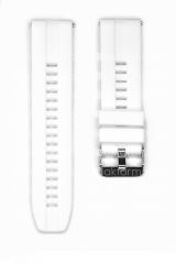 Amazfit GTR 2e 47 mm Uyumlu Silikon Kordon Spor Tasarım Premium Spor Kayış Beyaz