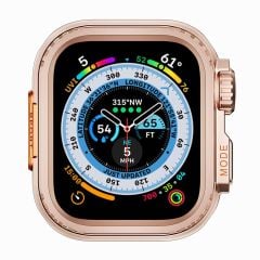 Apple Watch 6 5 4 SE 44 mm uyumlu Watch Ultra Kasa Dönüştürücü & Ekran Koruyucu Tam Koruma