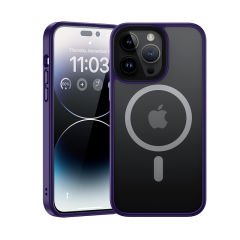 Apple iPhone 14 Pro Max Kılıf Magsafe Şarj Özellikli Benks Mist Hybrid Kapak