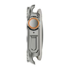 Apple Watch 7 8 9 45 mm uyumlu Watch Ultra Kasa Dönüştürücü & Ekran Koruyucu Tam Koruma