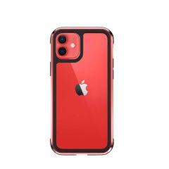 Apple iPhone 11 Kılıf ​​​​​Wiwu Defens Armor Kapak Kırmızı