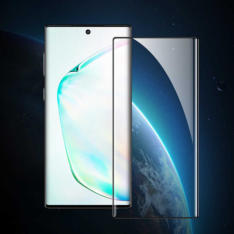 Galaxy Note 10 Plus Benks X Pro + Curved Glass Ekran Koruyucu Siyah