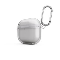 Airpods 4. Nesil Uyumlu Silikon Kılıf 3 Boyutlu Tasarım Renkli Kapak 3D Koruyucu Kulaklık Kılıfı Şeffaf