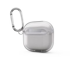 Airpods 4. Nesil Uyumlu Silikon Kılıf 3 Boyutlu Tasarım Renkli Kapak 3D Koruyucu Kulaklık Kılıfı Şeffaf