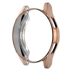 Galaxy Watch 4 Classic 42 mm Kasa Koruyucu Gövde Koruma Body Gard Darbe Emici (Önü Açık) Rose Gold