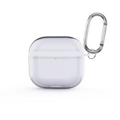 Airpods 4. Nesil Uyumlu Silikon Kılıf 3 Boyutlu Tasarım Renkli Kapak 3D Koruyucu Kulaklık Kılıfı Beyaz