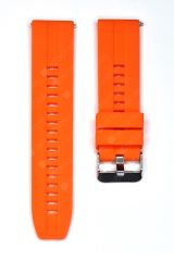 Amazfit GTR 2 47 mm Uyumlu Silikon Kordon Spor Tasarım Premium Spor Kayış Turuncu