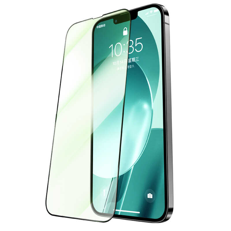Apple iPhone 13 ​​​​Mini Benks V Pro Green Light Ekran Koruyucu Renksiz