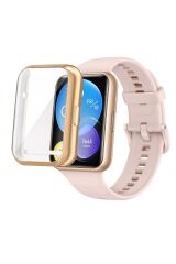 Huawei Watch Fit 2 Ekran Koruyucu & Kasa Koruma 360° Full Body Gard Tüm Gövde Tam Koruma