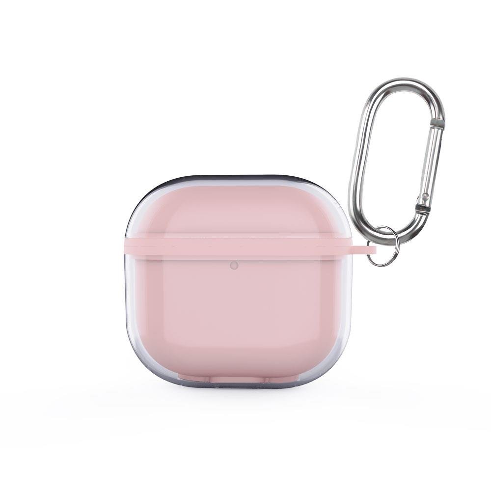 Airpods 4. Nesil Uyumlu Silikon Kılıf 3 Boyutlu Tasarım Renkli Kapak 3D Koruyucu Kulaklık Kılıfı Pudra