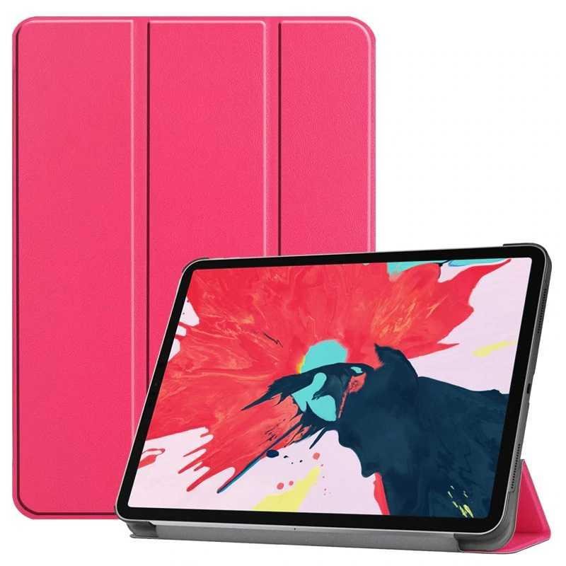 Apple iPad Pro 11 2021 3. Nesil Kılıf Smart Cover Tablet Kılıfı Standlı Akıllı Kapak Pembe