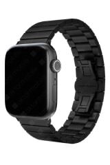 Apple Watch 10 46 mm uyumlu Metal Kordon Premium Paslanmaz Çelik Kayış