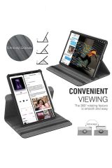 Apple iPad 10. Nesil 2022 10.9'' Kılıf Dönebilen Standlı Smart Uyku Modlu PU Deri Kapaklı Tablt Klıfı