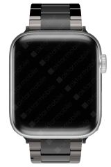 Apple Watch 10 46 mm uyumlu Seramik Metal Kordon Premium Seramik Kayış