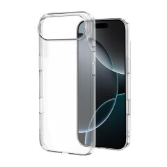 iPhone 17 Air uyumlu Şeffaf Kılıf Sararmayan Sert PC Kapak Kamera Çıkıntılı Şeffaf
