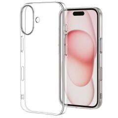 iPhone 17 uyumlu Şeffaf Kılıf Sararmayan Sert PC Kapak Kamera Çıkıntılı Şeffaf
