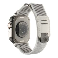 Apple Watch 6 5 4 3 2 1 SE 42 44 mm uyumlu Kordon Yeni Seri Trail Loop Naylon Örgü Kayış Cırt Cırtlı