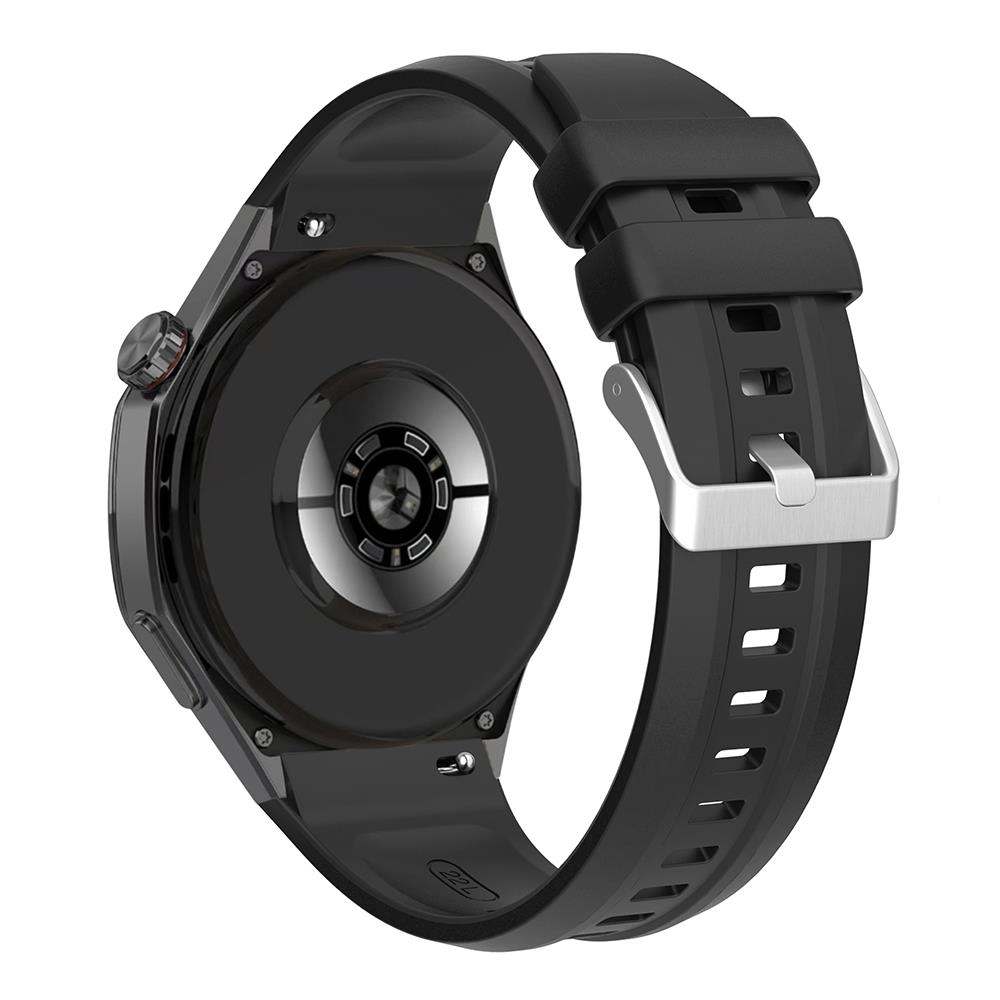 Huawei Watch GT 5 Pro 46 mm Uyumlu Silikon Kordon Özel Pim Tasarımı Premium Spor Kayış