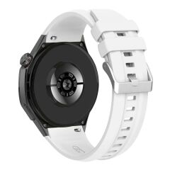Huawei Watch GT 5 Pro 46 mm Uyumlu Silikon Kordon Özel Pim Tasarımı Premium Spor Kayış