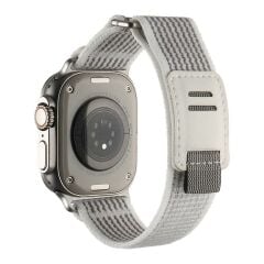 Apple Watch Ultra / Ultra 2 49 mm uyumlu Kordon Yeni Seri Trail Loop Naylon Örgü Kayış Cırt Cırtlı