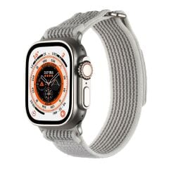 Apple Watch Ultra / Ultra 2 49 mm uyumlu Kordon Yeni Seri Trail Loop Naylon Örgü Kayış Cırt Cırtlı