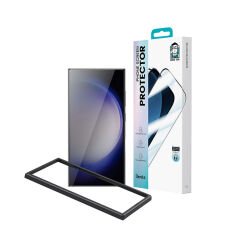 Galaxy S24 Ultra Benks Ultra Shield 0.3mm Privacy Ekran Koruyucu + Kolay Uygulama Aparatlı Siyah