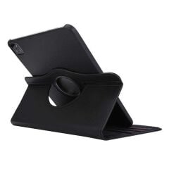 iPad Pro 12.9 5. Nesil 2021 M1 Uyumlu Kılıf 360° Dönebilen Akıllı Kapak Standlı Smart Uyku Modlu Pembe