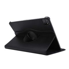 iPad Pro 12.9 5. Nesil 2021 M1 Uyumlu Kılıf 360° Dönebilen Akıllı Kapak Standlı Smart Uyku Modlu Pembe