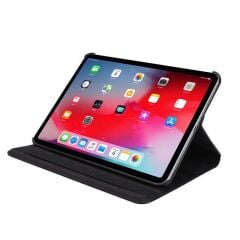iPad Pro 12.9 5. Nesil 2021 M1 Uyumlu Kılıf 360° Dönebilen Akıllı Kapak Standlı Smart Uyku Modlu Pembe
