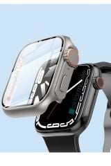 Apple Watch 6 SE 5 4 40 mm uyumlu Watch Ultra 49 mm Kasa Dönüştürücü & Ekran Koruyucu Tam Koruma