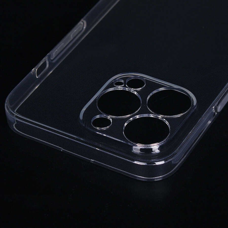 Apple iPhone 13 Pro Kılıf Zore İmax Silikon Renksiz