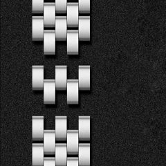 Samsung Galaxy Watch Active 2 40 / 44 mm Uyumlu Metal Kordon Paslanmaz Çelik Kayış Premium Gümüş