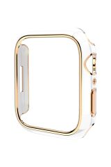Apple Watch 6 SE 5 4 40 mm uyumlu Kasa Koruyucu Glitter Metalik Renkli Gövde Koruma (Önü Açık)