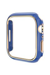 Apple Watch 6 SE 5 4 40 mm uyumlu Kasa Koruyucu Glitter Metalik Renkli Gövde Koruma (Önü Açık)