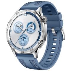 Huawei Watch GT 5 Pro GT 5 46 mm Uyumlu Dokuma & Silikon Kordon Dikişli Örgü Kayış Metal Toka
