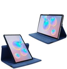 Samsung Galaxy Tab S8+ Plus 12.4'' uyumlu Kılıf 360° Dönebilen Akıllı Kapak Standlı Smart Uyku Modlu Mor