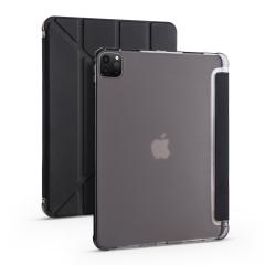 Apple iPad Pro 12.9 2021 5. Nesil Kılıf Kalem Bölmeli Premium Smart Standlı Tablet Kılıfı