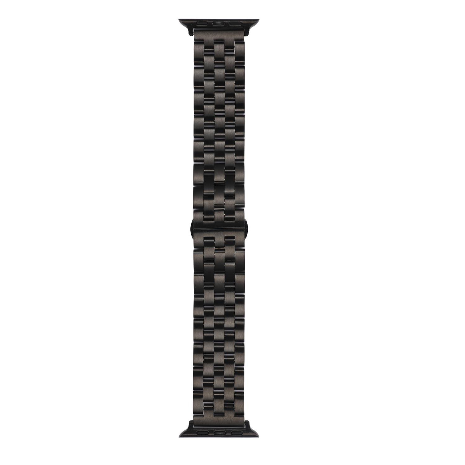 Apple Watch 10 46 mm uyumlu Metal Kordon Premium Paslanmaz Çelik Kayış